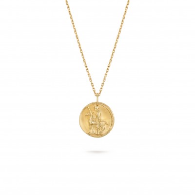 VAN CLEEF ARPELS ZODIAQUE MEDAL VIRGINIS (VIRGO) - YELLOW GOLD  VCARP7ST00